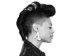 Black Ink Crew The Sky Isn T The Limit Blackinkcrew Star Sassy Shows Off Short Sassy Hair Sassy Hair Funky Fashion