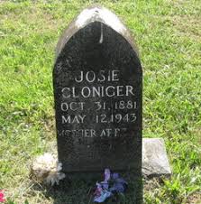 Elmira Josephine “Josie” Patterson Cloniger (1861-1943)