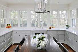 Maybe you would like to learn more about one of these? Kitchen All Windows Kitchen Remodel Small Home Kitchens Gorgeous White Kitchen
