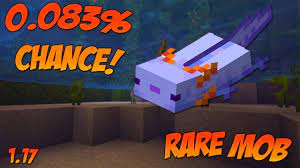 Breed your blue axolotl with another axolotl of any kind and there is a 50% chance. Minecraft 1 17 How To Spawn Blue Axolotl Java Youtube