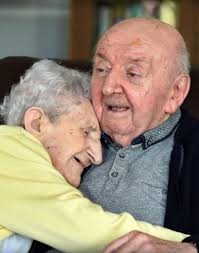 98-year-old mother moved into a care home to look after her 80-year-old son.  ♥️