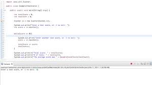 The value entered by your user is then compared to the sentinel value (line 8). Sentinel Controlled Loop Java Design Corral