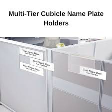 Office cubicle name plate template. Acrylic Multi Tier Name Plate Holders Cubicle Name Plate Holders Plate Holder Name Plate Desk Name Plates