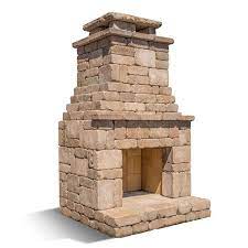 Outdoor Living Kits To Add Function And Value To Your Home Outdoor Stone Fireplaces Diy Outdoor Fireplace Fireplace Kits
