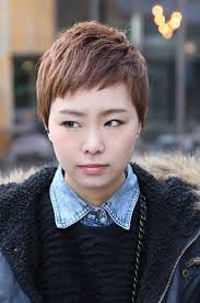Here are some popular examples of trendy and short haircuts that are carried by. Short Layered Boyish Asian Haircut With Side Swept Bangs Hairstyles Weekly
