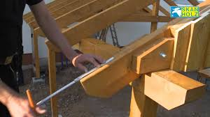 Aufbau Eines Skan Holz Carports Youtube