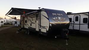 (sold) 2017 open range 323rls roamer triple slide wide body king bed couple's used travel trailer. 2018 Puma 25rkss Rear Kitchen Travel Trailer Camp Out Rv In Stratford Youtube