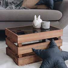 Affiliatelink Das Original Bestloft Couchtisch Beistelltisch Eine Kiste Glas Wohnzimmer Wohnzim Couchtisch Weinkisten Couchtisch Couchtisch Aus Kisten