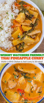 Thai Pineapple Chicken Curry Cooking Made Healthy Recipe Chicken Curry Coconut Milk Curry Recipes Curry