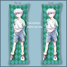 Do you like this video? Hunter Hunter Killua Zoldyck Dakimakura Hugging Body Pillow Case Cover 150cm Sammeln Seltenes Merchandising Fanartikel