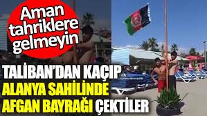 Bayrak protestosunun yapıldığı vilayet nangarhar'daki bir stadyumda 4 afgan komutan idam edildi. Taliban Dan Kacip Alanya Da Plajda Gondere Afgan Bayragi Cektiler