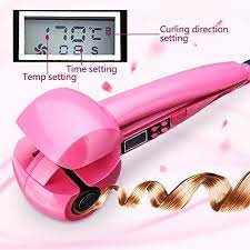 Hair Curler Luckyfine Us Plug Lcd Pro Salon Automatic Hair Curling Curler Ceramic Roller Wave Machine St Hair Curlers Hair Curling Machine Hair Curlers Rollers