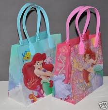 Mermaid Birthday Party Goodie Bags 12ps Disney Ariel The Little Mermaid Loot Goody Bags Party Favors Candy Bags Lot Candy Party Favors Ariel Birthday Party The Little Mermaid