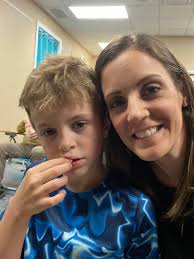 So one of hermit crabs (crawly) got out of its cage last night. We couldn't  find it and made plans to look when we got home. Kerry found it!!! When he  went