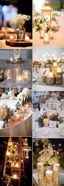 50 Fancy Candlelight Ideas To Add Romance To Your Weddings Lights Wedding Decor Candle Light Wedding Wedding Centerpieces