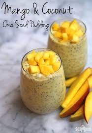 Soap Queen Cuisine Mango Coconut Chia Seed Pudding Soap Queen Coconut Chia Seed Pudding Chia Seed Recipes Pudding Chia Pudding Recipes