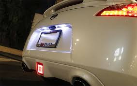 Nissan 350z 370z Gtr Cube Infiniti Led License Plate Lights Ijdmtoy Com
