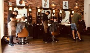 Black And White Barbershop In Essen By A P Donovan