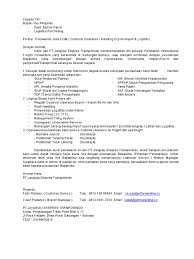Surat penawaran barang dan jasa. Penawaran Jasa Forwarder