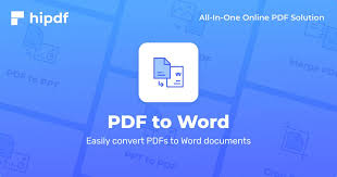 محول Pdf لـ Word مجاني ١٠٠ Hipdf
