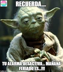 📆 calendario de feriados nacionales de la argentina. Star Wars Yoda Meme Imgflip