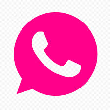 Hd Pink Outline Wa Whatsapp App Logo Icon Png Citypng