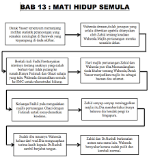 Tema dan persoalan (novel tingkatan 2) →. Novel Tirani Tingkatan 5 Bab 13 Mati Hidup Semula