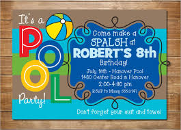 Check out our pool party invite selection for the very best in unique or custom, handmade pieces from our invitations shops. 33 Party Invitation Templates Download Downloadcloud