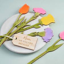 These flowers remind me of cheerful faces, and when growing they follow the sun, moving throughout the day. I Love You Because Personalised Flowers For Her By Bombus Notonthehighstreet Com