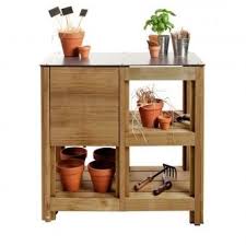 Shop Bundladen Gartenarbeitstisch Auf Rollen Online Kaufen Buchenholz Arbeitstisch Buchenholz Pflanztisch