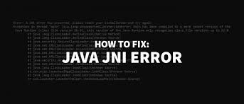 Google chrome is a great browser, but some users experienced a broken image icon, making some websites unusable. Error A Jni Error Has Occurred Please Check Your Installation How To Fix It