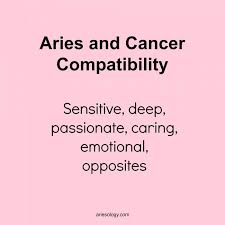 As a star sign ruled by the element of fire, the safest bet aries best compatibility match*: Aries And Cancer Love Compatibility Ariesology Cancer Compatibility Astrology Cancer Cancer