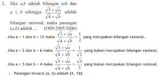 Bilangan berpangkat, perkalian pada perpangkatan bentuk umum dari perpangkatan adalah: Soal Tantangan Mtk Kelas 10 Kurikulum 2013 Benruk Akar Dan Pangkat Matematika