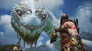 Jormungandr, the mighty world serpent of norse mythology, is one of the first characters that you meet in god of war. Wallpaper God Of War 2018 Jormungandr God Of War 1920x1080 Trahenots 1321325 Hd Wallpapers Wallhere