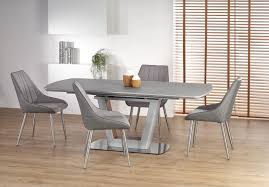 If your space is rectangular, i recommend a dining table that is rectangle. Dining Table 160 200 Cm Bilotti Light Gray Mat Walnut
