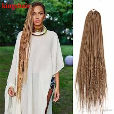 Hair extensions are typically longer than a person's natural hair. 2020 30 Inches Crotchet Box Braids Hair Extensions 1 4 27 30 Blonde Brown Burgundy Crochet Braids Kanekalon Synthetic Hair 20roots Pack From Kingshair 8 05 Dhgate Com