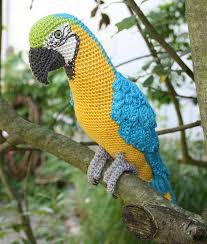 Amigurumi Blue And Yellow Macaw Parrot Crochet Pattern Pdf Etsy Crochet Parrot Crochet Bird Patterns Macaw Parrot