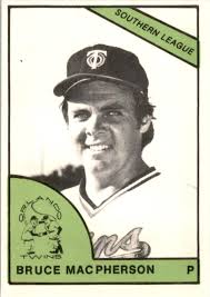 1978 TCMA Orlando Twins Bruce MacPherson (D) Orlando Twins #233