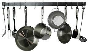 Choose contactless pickup or delivery today. Hammered Steel Enclume 30 Decor Bow Utensil Bar Wall Pot Rack Pot Racks Cookware Ekoios Vn