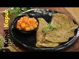 Moong Dal Chilla Kunal Kapur Recipes Indian Breakfast Recipes Youtube Recipes Moong Dal Chilla Indian Breakfast