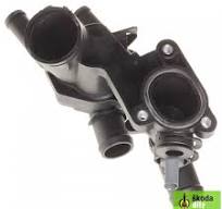 Complete Housing for the Thermostat 1.4 16V Škoda