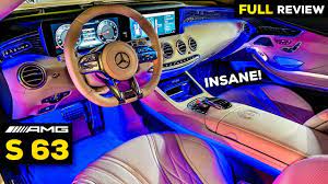 Fuel requirement premium unleaded gasoline. 2020 Mercedes S63 Amg Coupe V8 New Full Night Ambient Review Insane Interior Youtube