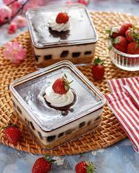 Resep Dessert Box C 2020 Brilio Net Instagram Mayfitkitchen Instagram Komeskitchen Hidangan Penutup Makanan Penutup Mini Resep