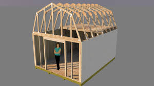 Need more storage space for all your diy tools and crafting supplies? 12x16 Barn Plans Barn Shed Plans Small Barn Plans