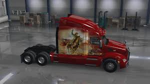 New Custom Paint Job Passenger Side American Truck Simulator Custom Paint Jobs Paint Job
