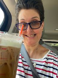 Thankful for Dunkin' cold brew coffee