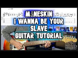 I wanna be your master. Maneskin I Wanna Be Your Slave Guitar Tutorial Youtube