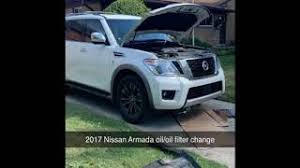 Gas mileage, engine, performance, warranty, equipment and more. Diy Oil And Filter Change 2017 Nissan Armada Youtube