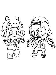 All rights belong to their respective owners. Free Bea Brawl Stars Coloring Pages Download And Print Bea Brawl Stars Coloring Pages