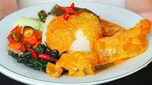 Nasi padang dengan gulai tunjang. Nasi Padang Tinggi Kalori Ini 4 Trik Supaya Mengkonsumsinya Dengan Lebih Sehat Cantik Tempo Co